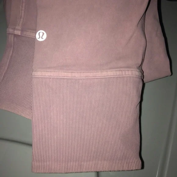 Lululemon Wunder Under Crop 23" Ribbed Leggings (Washed Antoinette Color) - Picture 8 of 12